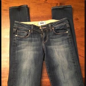 Paige skinny jeans